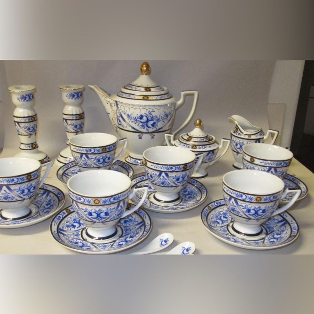 Amazing💎 Stunning! Sorelle Fine China Porcelain Tea Set